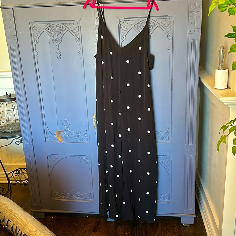 Free People Polka Dot Jumpsuit